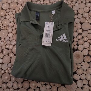 Adidas Green Polo Shirt